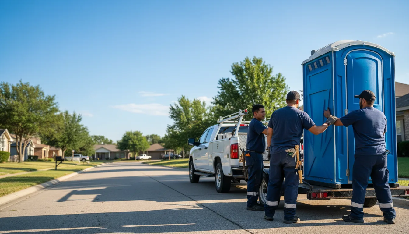 Portable Toilet Rental in Media, IL near me